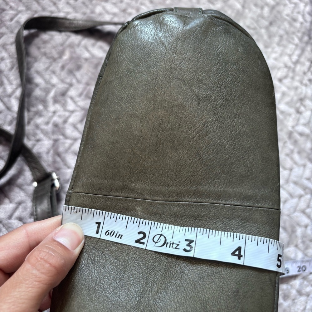 ⭐️⭐️⭐️Great American Leather Works green and black Leather purse - Picture 13 of 13